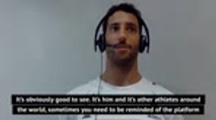 Ricciardo inspired by and envious of world champion Hamilton