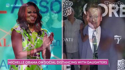 Michelle Obama Says Daughters Sasha and Malia Are 'No Longer Thrilled' to Be Social Distancing with Parents