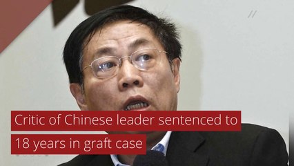 Critic of Chinese leader sentenced to 18 years in graft case, and other top stories from September 24, 2020.