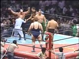 AJPW - Road Warrior Animal & Road Warrior Hawk vs Jumbo Tsuruta & John Tenta