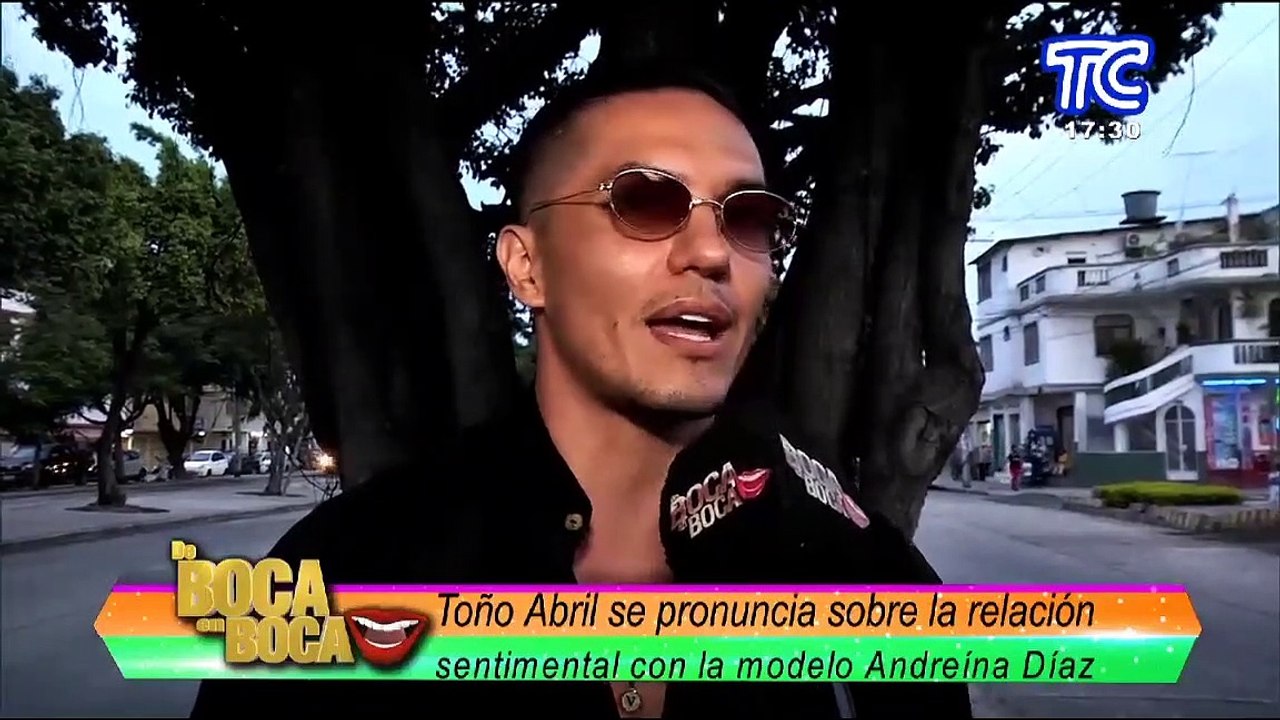 ¿Toño Abril enamorado? El exchico reality confirma su relación con la modelo Andreina Díaz