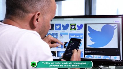 Twitter vai testar envio de mensagens privadas de voz no Brasil