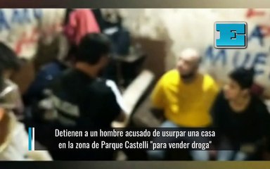 Detienen a un hombre acusado de usurpar una casa en la zona de Parque Castelli "para vender droga"