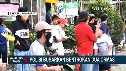 2 Ormas Ini Terlibat Bentrok, Diduga Akibat Perebutan Lahan Lapak Dagangan