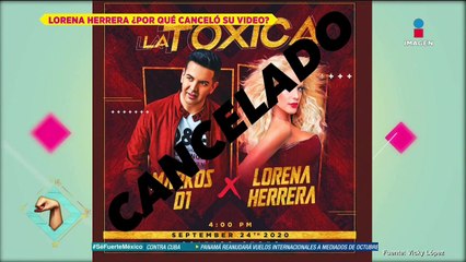 ¿Lorena Herrera cancela grabación  por bronconeumonía?