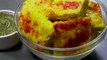 Instant Khatta Dhokla । Traditional Gujarati Khatta Dhokla - Nisha Madhulika - Rajasthani Recipe - Best Recipe House