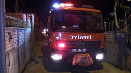 Annesiyle tartıştıktan sonra evi ateşe verdi - ADANA