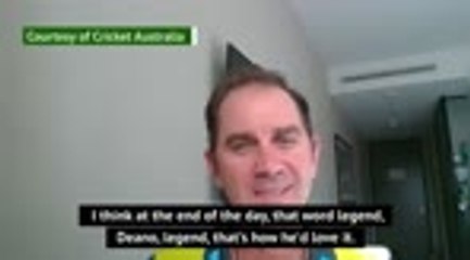 Langer mourns the passing of 'legend' Dean Jones