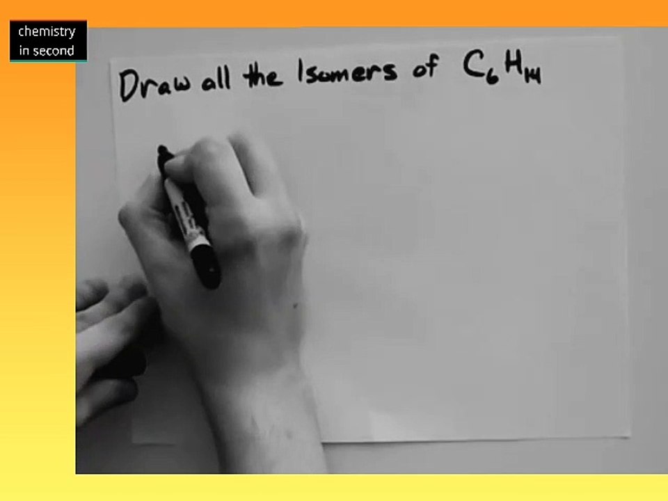 Best Trick to Write Isomers of Hexane (C6H12)