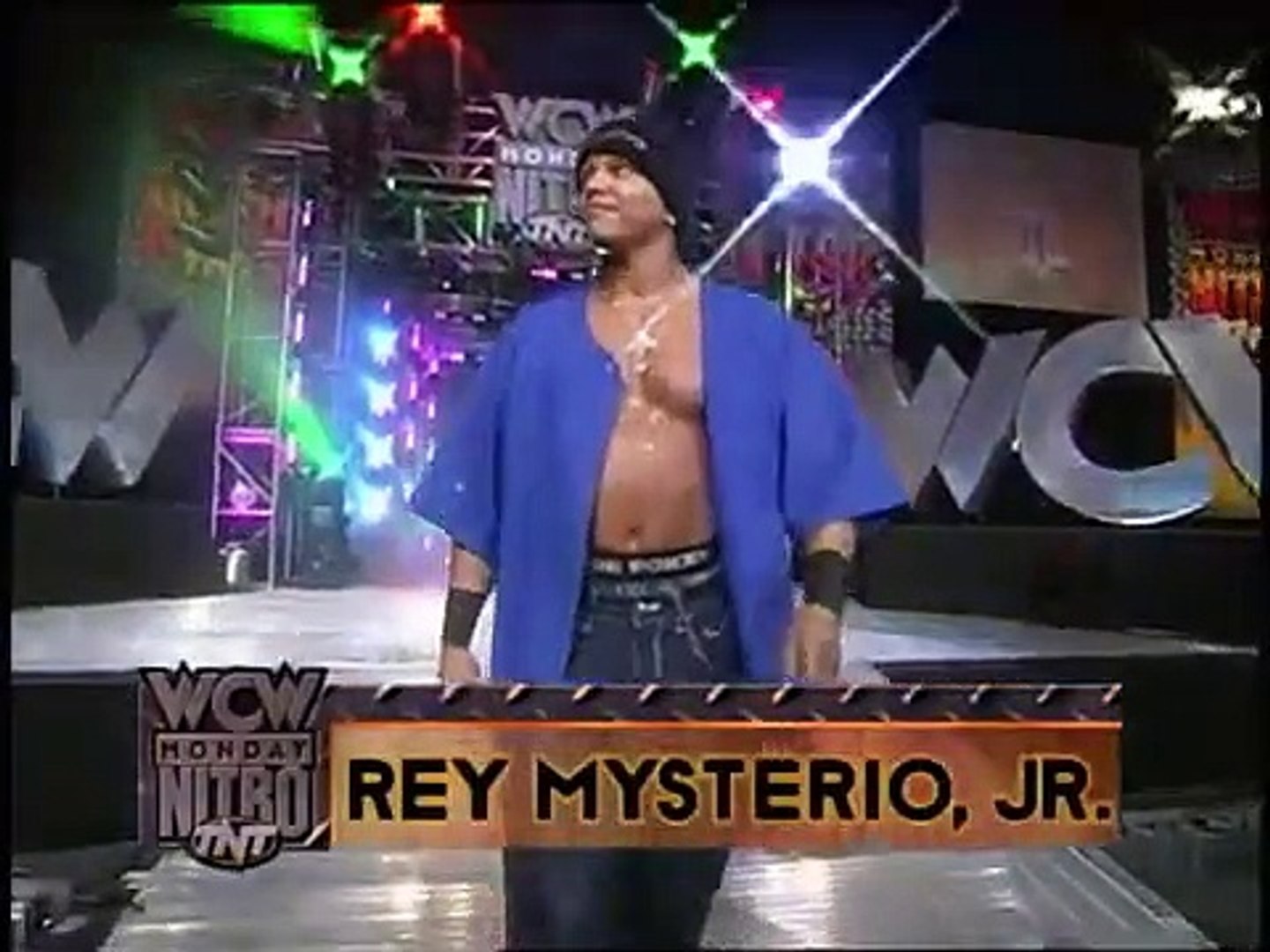 Rey Mysterio With No Mask Vs Bam Bam Bigelow Video Dailymotion
