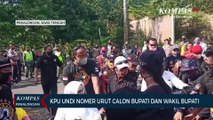 KPU Kabupaten Pekalongan Undi Nomor Urut Calon Bupati dan Wakil Bupati