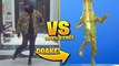 FORTNITE DANCES IN REAL LIFE 100% IN SYNC! (Drake Toosie Slide)