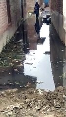 इंदरोसी गांव की गलियों हुई गंदे पानी में तब्दील, ग्रामीण हुए परेशान