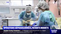 Hôpitaux: plusieurs patients inquiets de voir leurs opérations déprogrammées