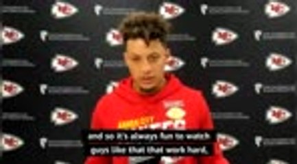 Mahomes looking forward to Monday match-up with Lamar Jackson