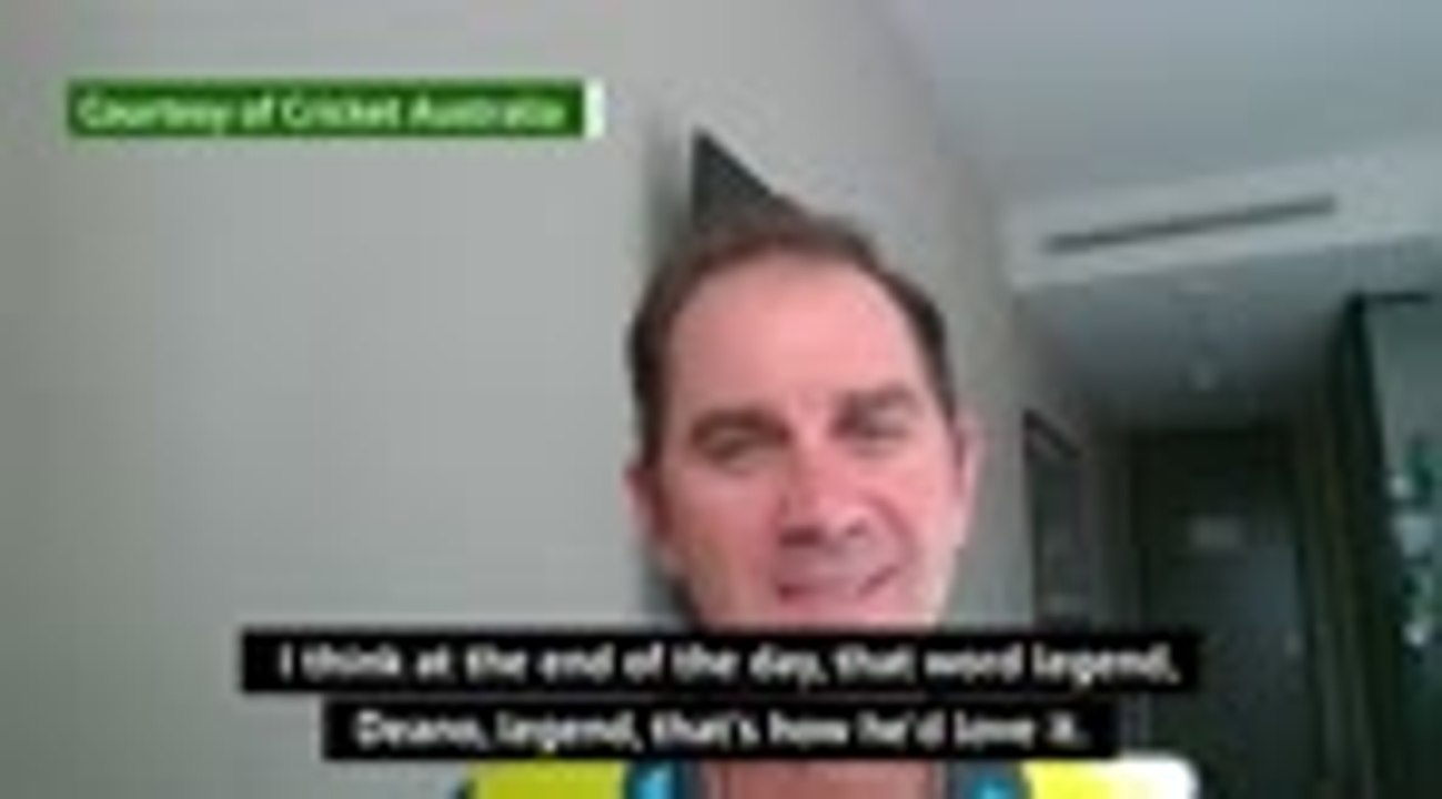 Langer mourns the passing of 'legend' Dean Jones