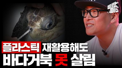 [드랍더이슈] 플라스틱 재활용 열심히 해도 바다거북 못 살리는 이유 / YTN