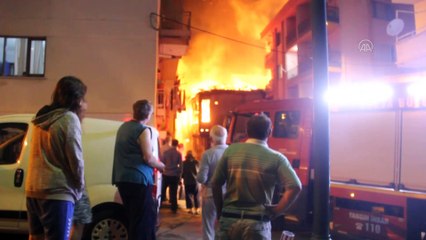 Metruk bina yangını - BURSA