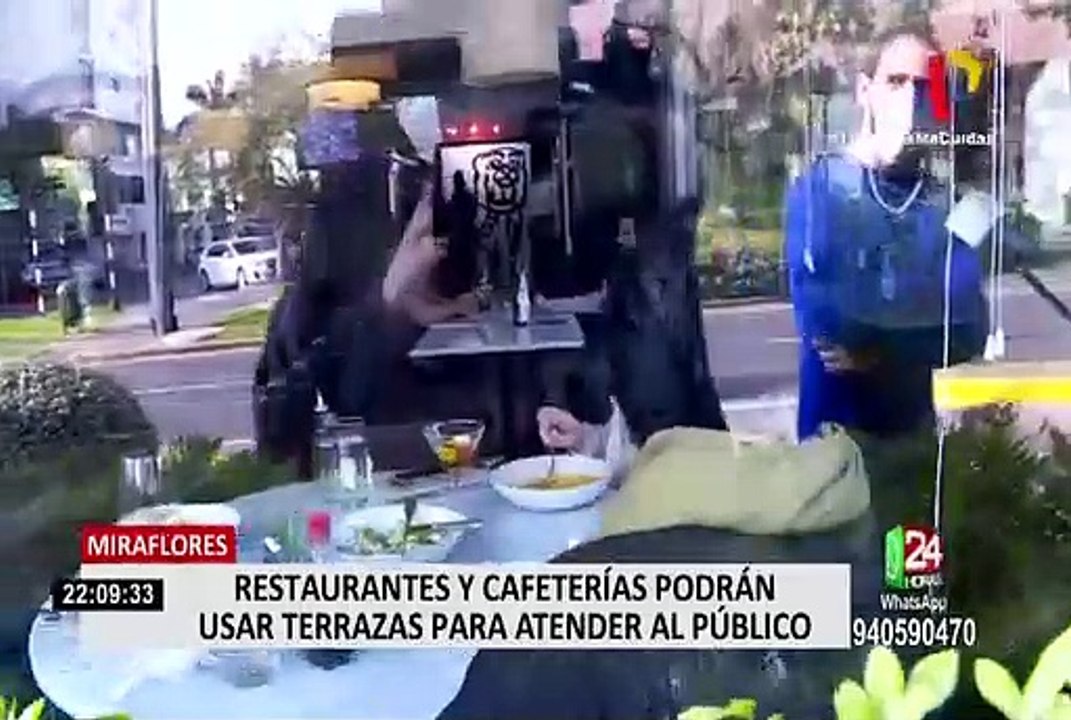 Miraflores: restaurantes y cafés podrán habilitar terrazas para atender a más clientes