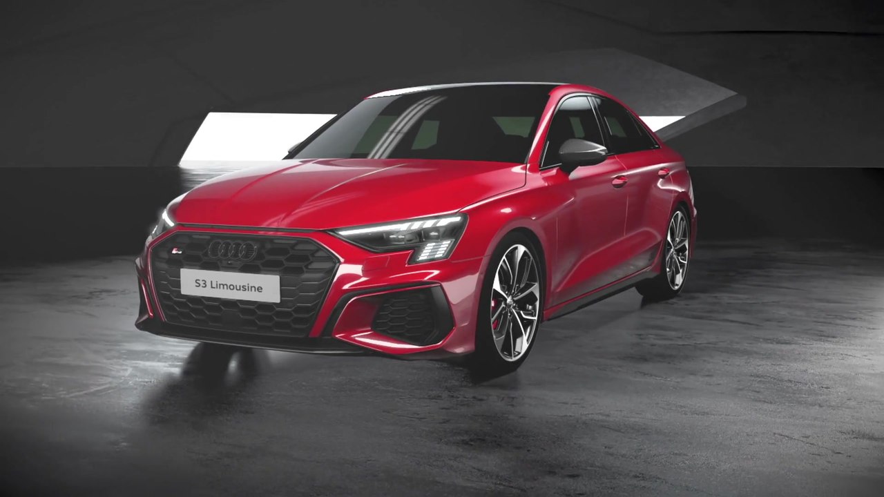 Der neue Audi S3 Limousine - Antrieb 2.0 TFSI Animation