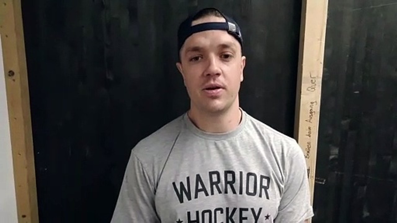 Daniel Woger mit Statement vor der 1.Runde in der ICEHL