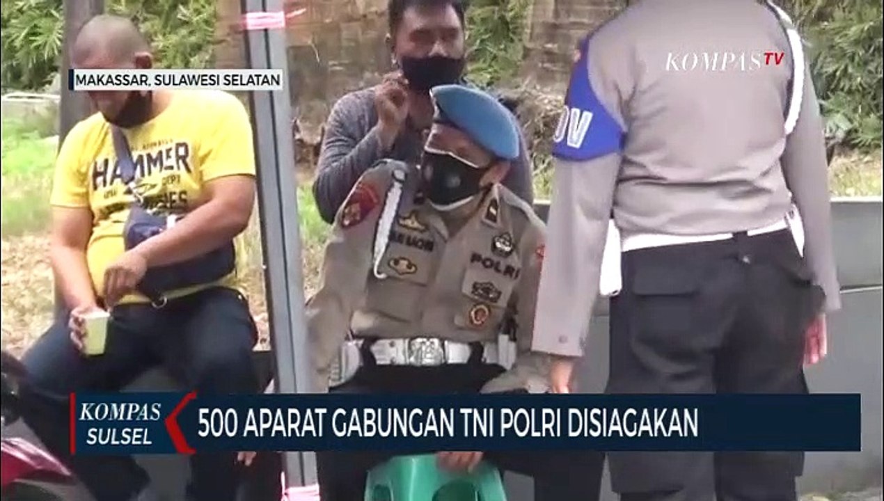 500 Aparat Gabungan Tni Polri, Amankan Pencabutan Nomor Urut Pilwali Makassar