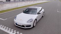 The new Porsche Panamera GTS Sport Turismo Design in Crayon