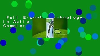 Full E-book  Technology in Action Complete Complete