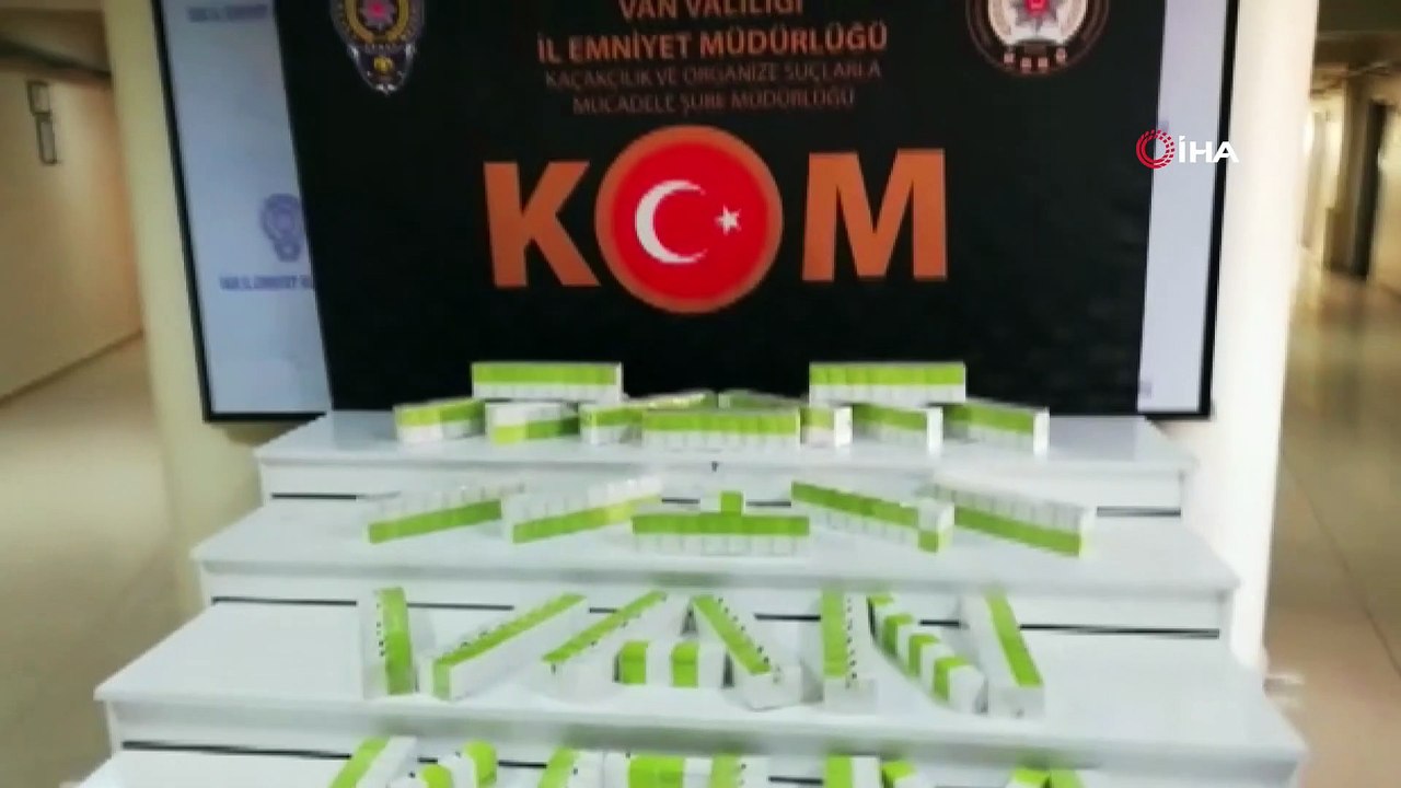 Van’da 224 adet kaçak botoks dolgu ürünü ele geçirildi