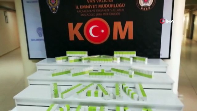Van’da 224 adet kaçak botoks dolgu ürünü ele geçirildi