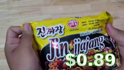 Jin Jjajang Ramen ( black soy sauce noodles ) made in Vietnam
