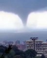 Spaventoso tornado investe Salerno