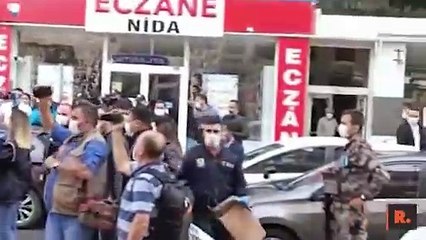 Ayhan Bilgen zırhlı araçla gözaltına alındı