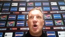 Huddersfield Giants' interim boss Luke Robinson after 31-19 win v Castleford Tigers