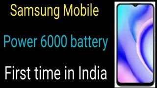 Samsung galaxy 6000 first time in India Powerfull Battery