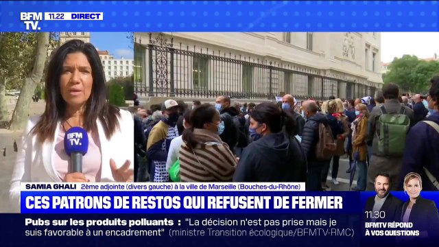 Pour Samia Ghali, les restaurateurs et patrons de cafés marseillais sont vraiment les dindons de la farce