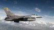U.S Air Force • F-16C Escorts Two F-35A Lightning II Aircraft • USA