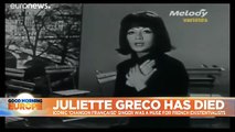 Raspy-voiced French singer Juliette Greco dead at 93