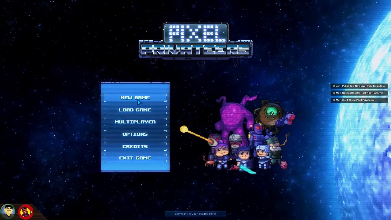 Pixel Privateers Let's Play 1: Durch das Wurmloch!