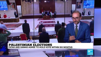 Palestinian rivals agree to hold election in six months