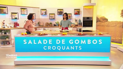 Salade de gombos croquants