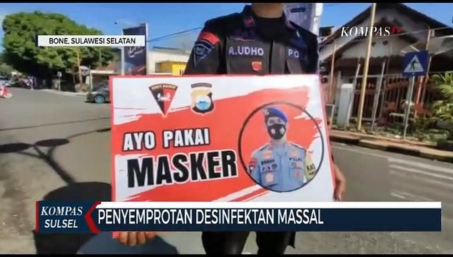 Batalyon C Pelopor Satbrimob Polda Sulsel Gandeng KBPPP Putus Mata Rantai Penyebaran Covid 19