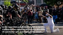 Seattle Cop Filmed Rolling Bike Over Protester's Head