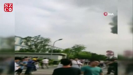 Çinli teknoloji şirketi Huawei'nin laboratuvarında korkutan yangın