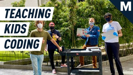 He’s just 17, but dedicates his time teaching kids from low-income families to code