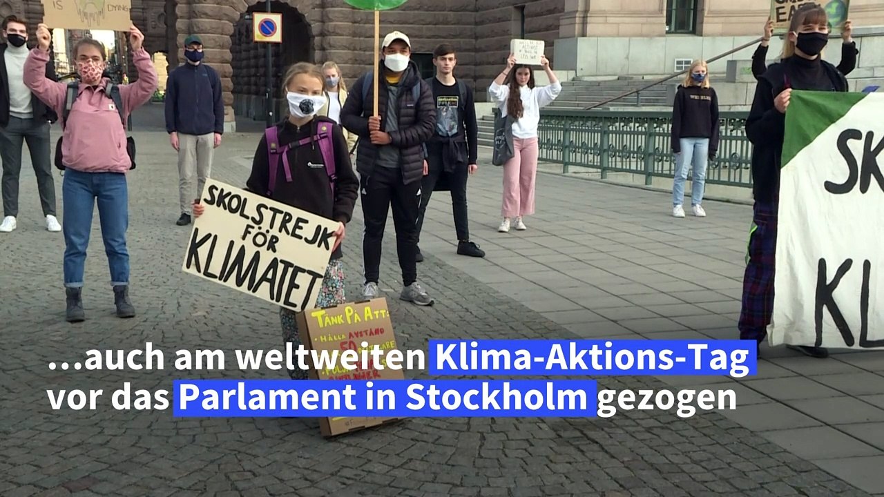Greta Thunberg: Wir müssen die Klima-Krise wie eine Krise behandeln
