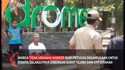 Télécharger la video: Abai Protokol Kesehatan, Petugas Tahan KTP Warga Malang Yang Melanggar