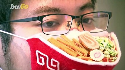 A One-of-a-Kind Ramen Mask to Put a Smile on Your Dial