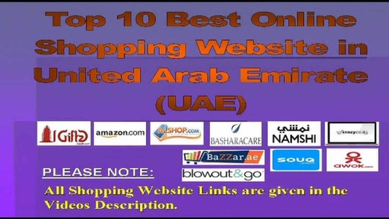 Top 10 Best Online Shopping Websites in United Arab Emirate (UAE)