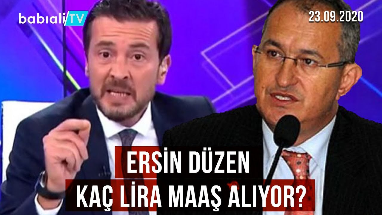 ERSİN DÜZEN KAÇ LİRA MAAŞ ALIYOR ?